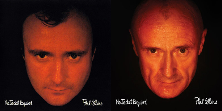 Phil Collins và sáu chiếc bìa đĩa mới mà cũ