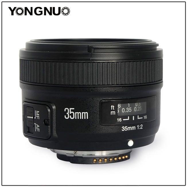 YN 35mm f/2 - Liên khúc giá rẻ của Yongnuo | 50mm Vietnam Official Site