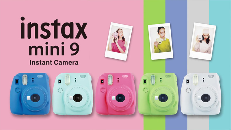 Fujifilm giới thiệu máy ảnh "mì ăn liền" Instax Mini 9 | 50mm Vietnam