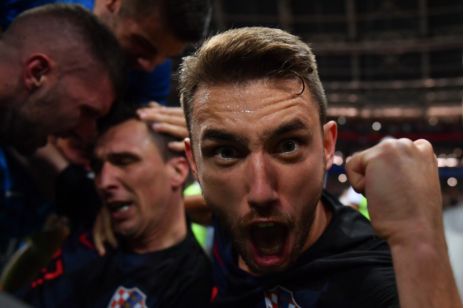 Những bức ảnh độc đáo của đội tuyển Croatia sau bàn thắng quyết định bán kết World Cup 2018 | 50mm Vietnam