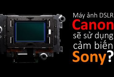 Canon sẽ dùng cảm biến Sony cho DSLR? | 50mm Vietnam