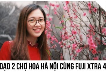 Lượn hai CHỢ HOA TẾT ở HÀ NỘI với FUJI XTRA 400 | Tập 14 | Lên Phim Xuống Phố | 50mm Vietnam
