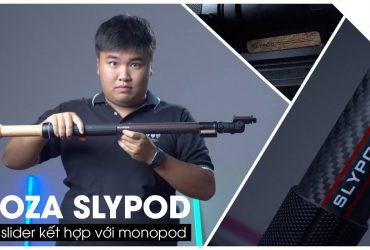 Chiếc monopod điện cho góc quay cực lạ: Moza Slypod