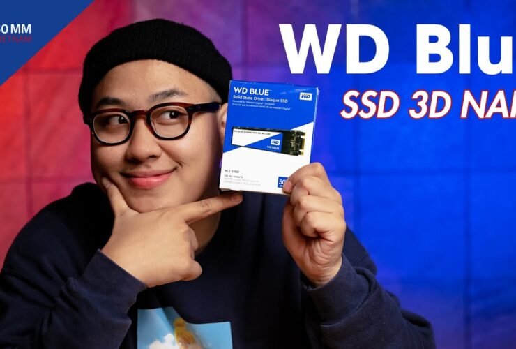 Ổ cứng SSD siêu bền cho dân chụp ảnh - WD Blue SSD 3D NAND | 50mm Vietnam